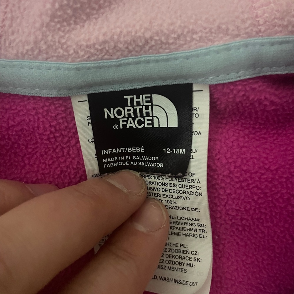 North Face Toddler/Baby Fleece Jacket - Picture 2 of 4